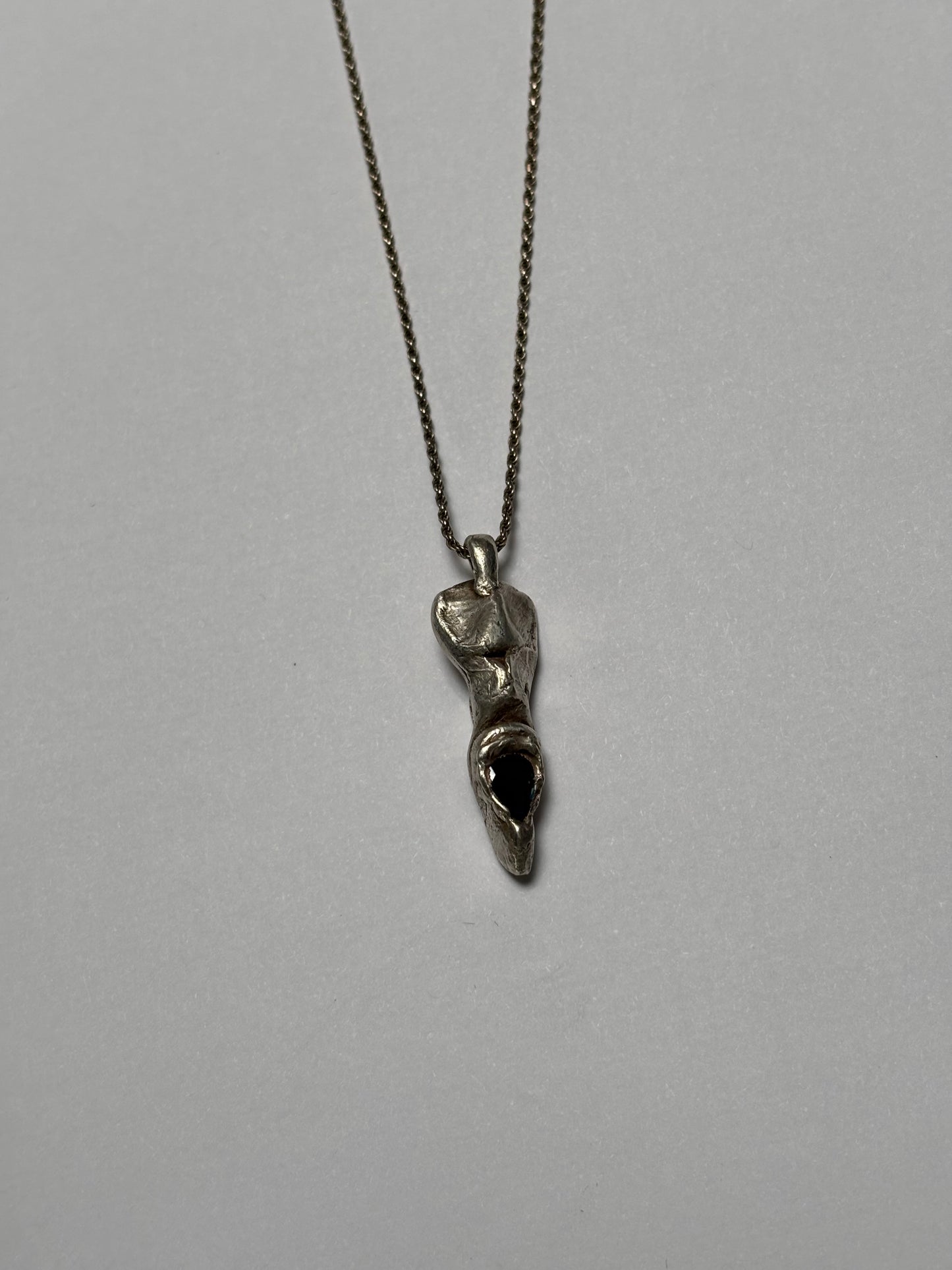 Mangam Sapphire Mask Pendant