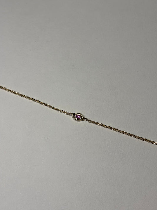 Sundrop Eye of the Sun with Pink Sapphire | bracelet