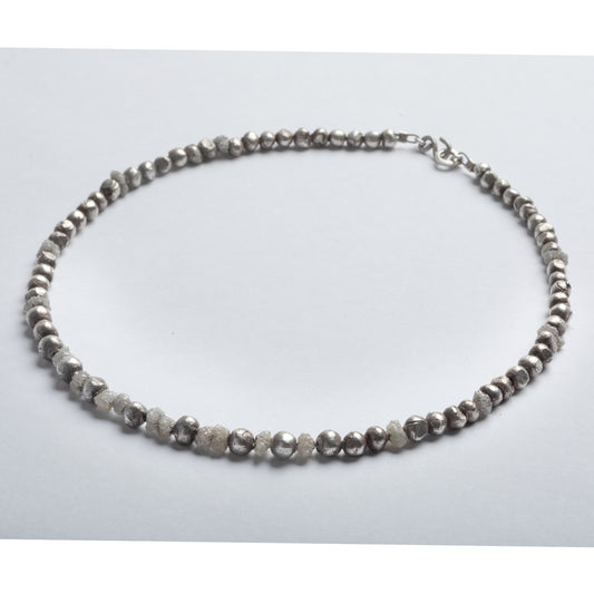 Demeter Rough Diamond Bambam | choker