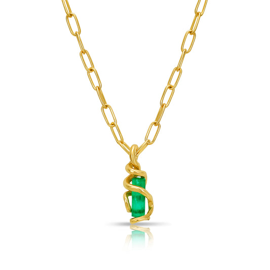 Sundrop Muzo Emerald Crystal | pendant
